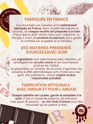 Les Canailles Chocolat Aphrodisiaque Fabriqué en France