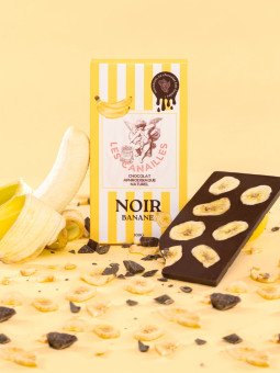 Chocolat Aphrodisiaque Noir Banane Les Canailles