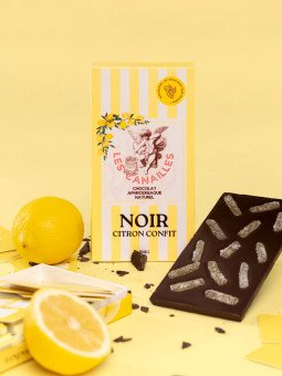 Chocolat Aphrodisiaque Noir Citron Confit Les Canailles