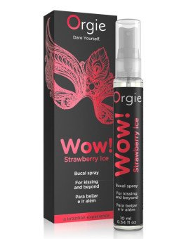 WOW Strawberry Ice Spray Buccal Effet Rafraichissant Orgie