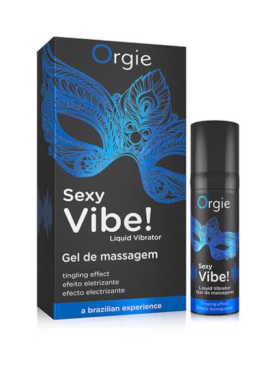 Sexy Vibe Liquid Vibrator Gel Excitant Vibrant Orgie