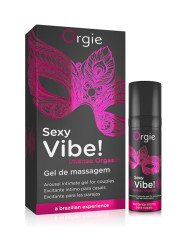 Sexy Vibe Intense Liquid Vibrator Gel Excitant Vibrant Orgie