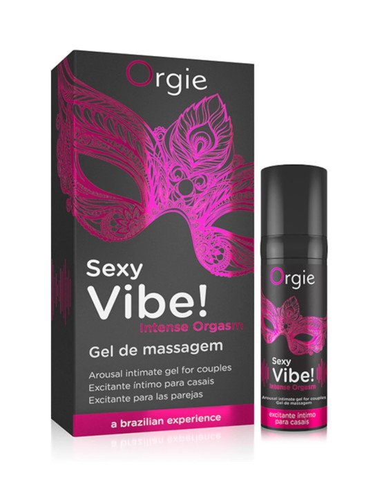 Sexy Vibe Intense Liquid Vibrator Gel Excitant Vibrant Orgie