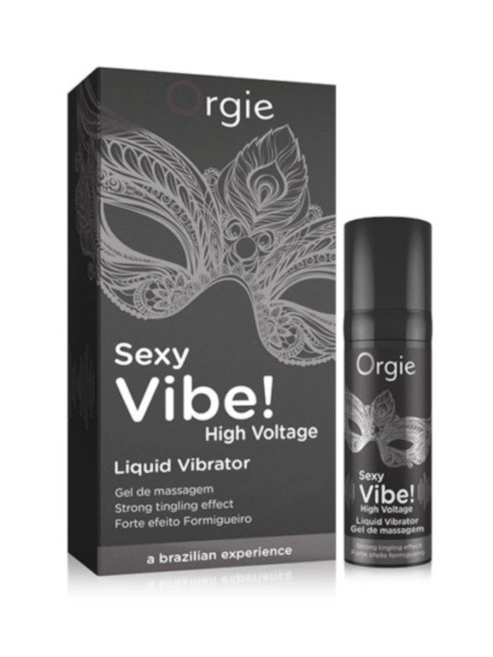 Sexy Vibe High Voltage Liquid Vibrator Gel Excitant Vibrant Orgie