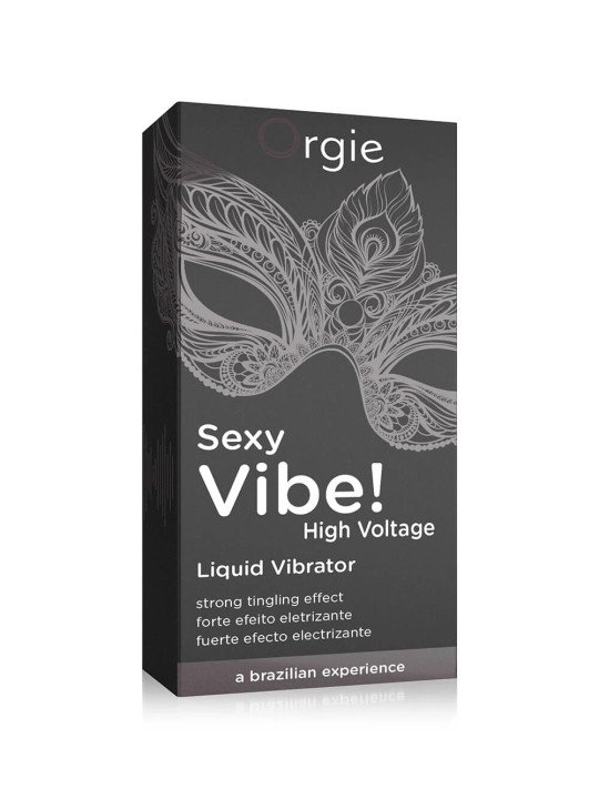 Sexy Vibe High Voltage Liquid Vibrator Gel Excitant Vibrant Orgie