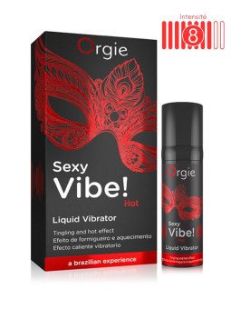 Sexy Vibe Hot Liquid Vibrator Gel Excitant Vibrant Orgie