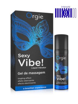 Sexy Vibe Liquid Vibrator Gel Excitant Vibrant Orgie