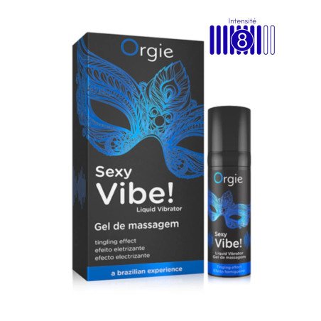 Sexy Vibe Liquid Vibrator Gel Excitant Vibrant Orgie