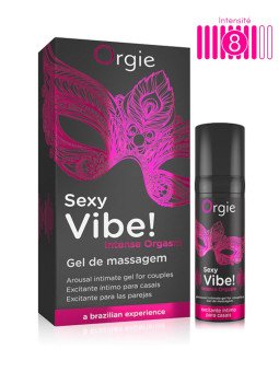 Sexy Vibe Intense Liquid Vibrator Gel Excitant Vibrant Orgie
