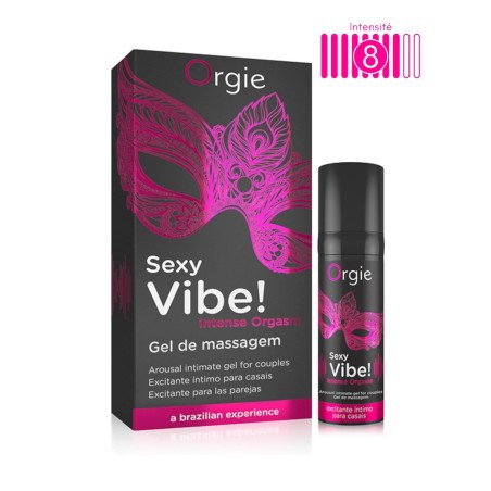 Sexy Vibe Intense Liquid Vibrator Gel Excitant Vibrant Orgie
