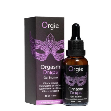 Orgasm Drops Gouttes Stimulantes pour le Clitoris Orgie