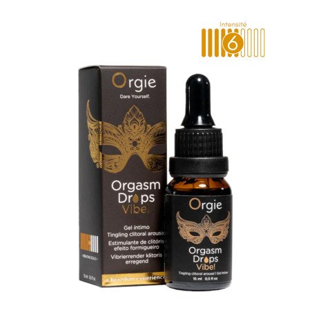Orgasm Drops Vibes Pêche Gouttes Stimulantes Clitoris Orgie