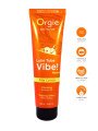 Lube Tube Vibe Pina Colada Lubrifiant Vibrant Comestible Orgie