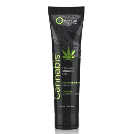 Lube Tube Cannabis Lubrifiant à base d'eau Orgie