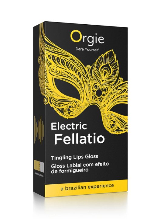 Electric Fallatio Gloss Excitant Unisexe Orgie