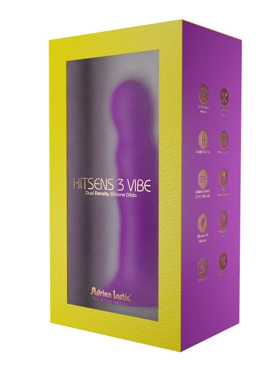 Hitsens 3 Violet Gode Ventouse Double Densité Adrien Lastic