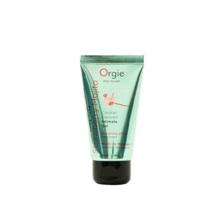 Lube Tube Cocktail Mojito Fraise 50 ml Lubrifiant Gourmand Orgie