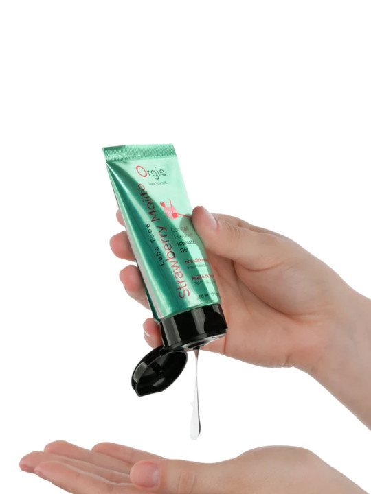 Lube Tube Cocktail Mojito Fraise 50 ml Lubrifiant Gourmand Orgie