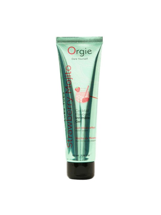Lube Tube Cocktail Mojito Fraise 100 ml Lubrifiant Gourmand Orgie