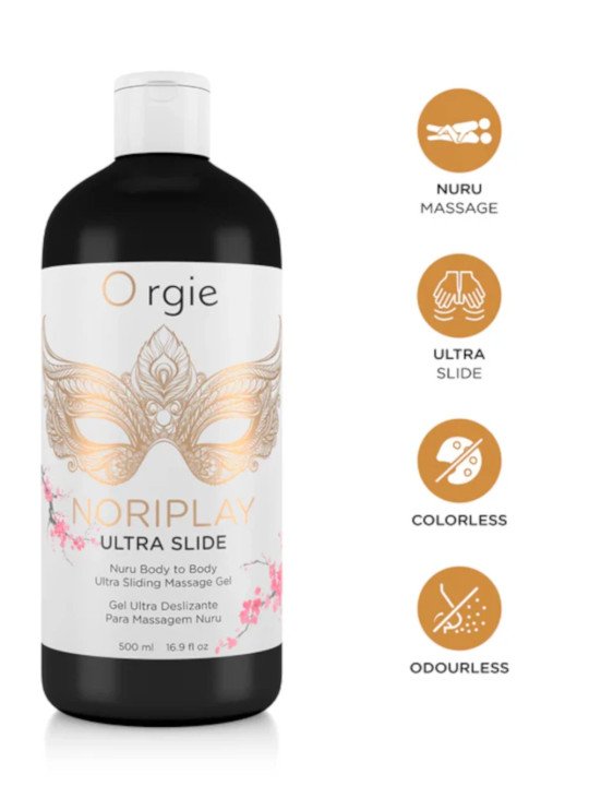 Gel Massage Nuru Nori Play Ultra Slide Orgie