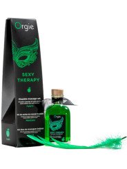 Sexy Therapy Kit Massage Gourmand et Chauffant Pomme Orgie