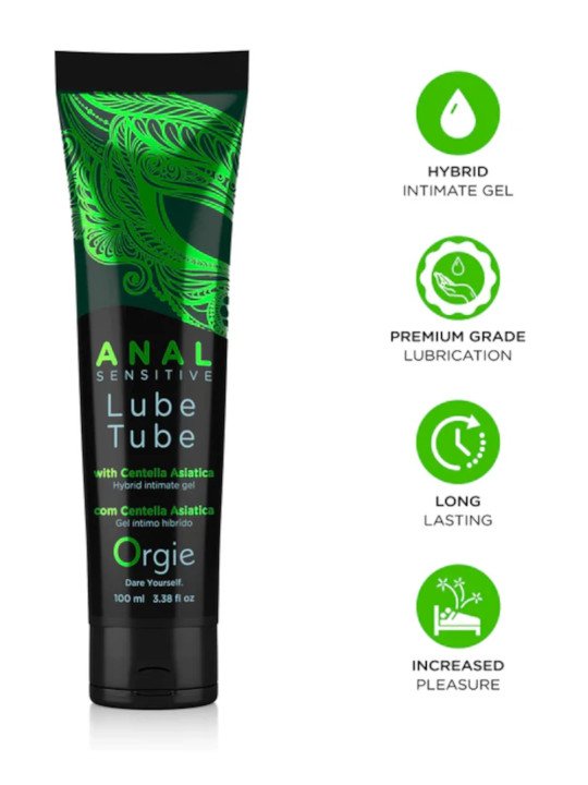 Lube Tube Anal Sensitive Lubrifiant Hybride Orgie