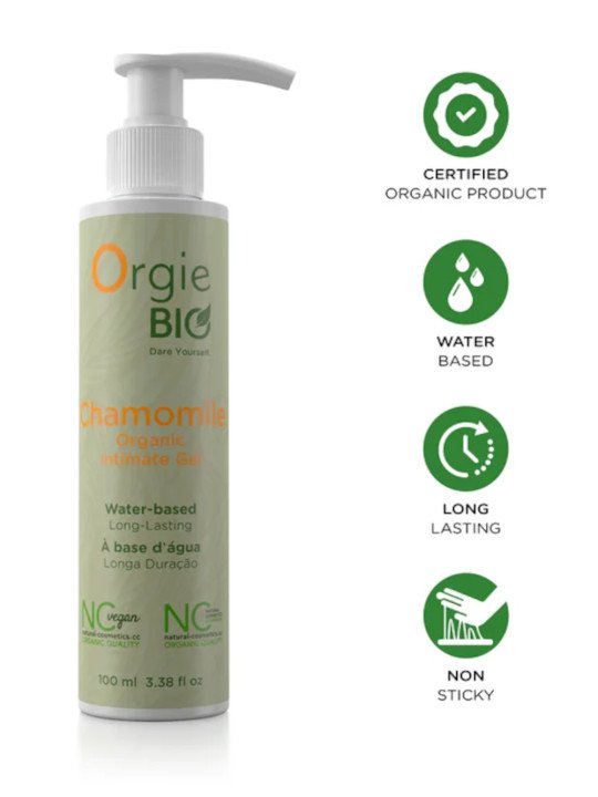 Lubrifiant Bio à la Camomille Orgie