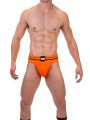 Jockstrap Andreus Néon Orange Fluo Barcode Berlin