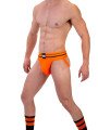 Jockstrap Andreus Néon Orange Fluo Barcode Berlin