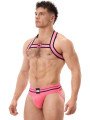 Jockstrap Andreus Néon Rose Fluo Barcode Berlin