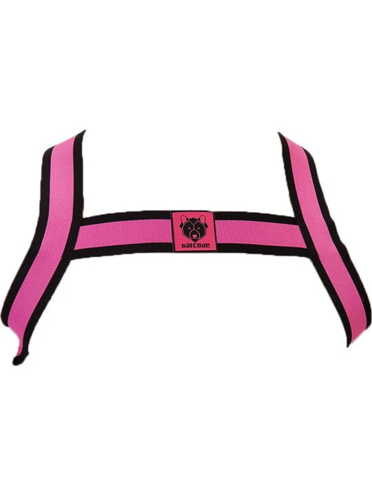 Harnais Colin Néon Rose Fluo Barcode Berlin