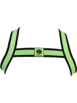 Harnais Colin Néon Vert Fluo Barcode Berlin