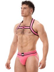 Harnais Colin Néon Rose Fluo Barcode Berlin
