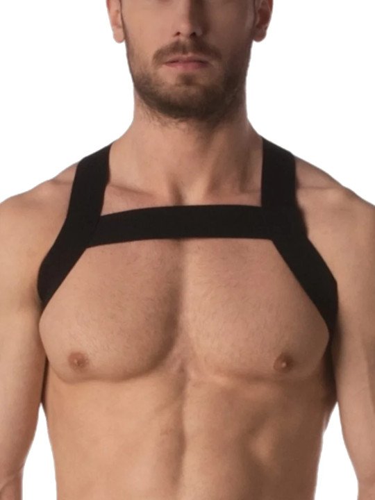 Harnais Elastique Matt Noir Barecode Berlin