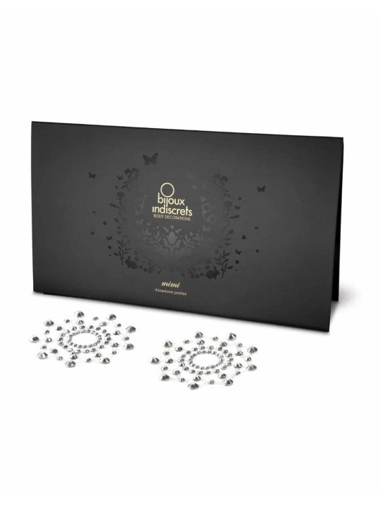 Mimi Argent Bijoux de Seins en Strass Bijoux Indiscrets