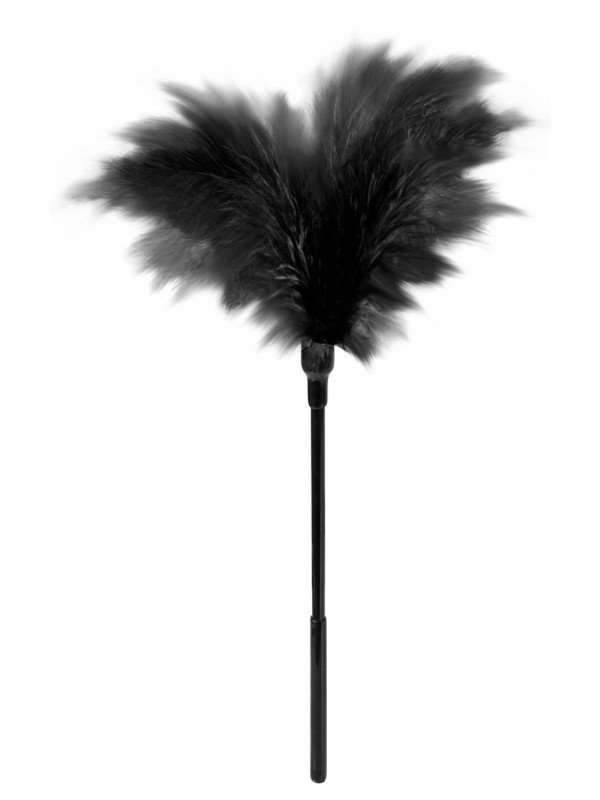 Petit Plumeau Sensuel Noir