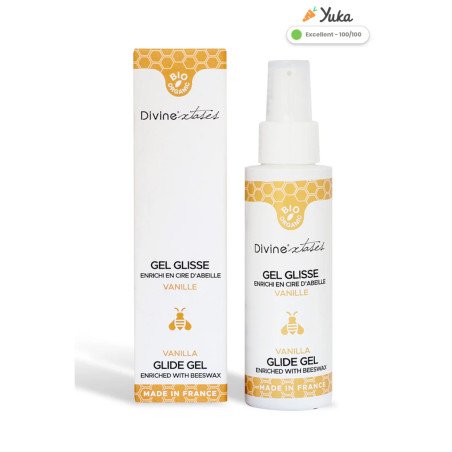 Divinextase Lubrifiant Gel Glisse Bio Vanille