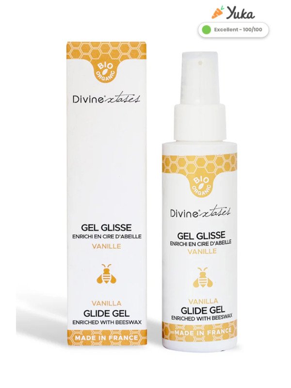 Divinextase Lubrifiant Gel Glisse Bio Vanille