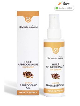 Huile de Massage Aphrodisiaque Bio Ylang ylang Divinextase