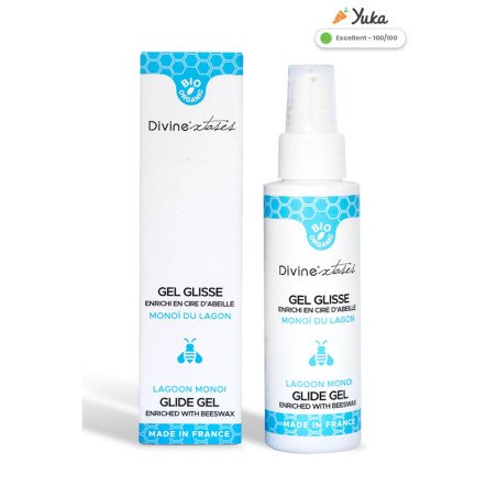 Divinextase Lubrifiant Gel Glisse Bio Monoï