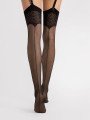 Vesper Bas Voile Couture Noir Fiore