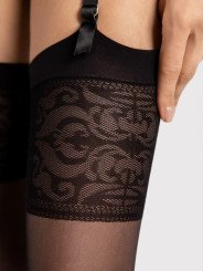 Mirage Bas Voile Jarretière Dentelle Fiore