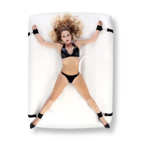 Bed Spreader Attaches pour Lit BDSM Fetish Tentation | La Clef des Charmes