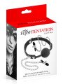 Bâillon Boule en Silicone avec Pinces Tétons Fetish Tentation