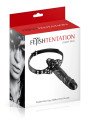Bâillon Double Gode Noir Fetish Tentation
