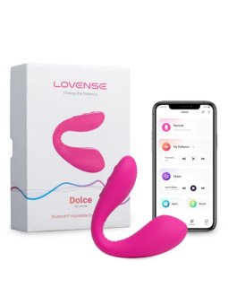 Dolce Double Stimulateur Clitoris et Point G Connecté Lovense