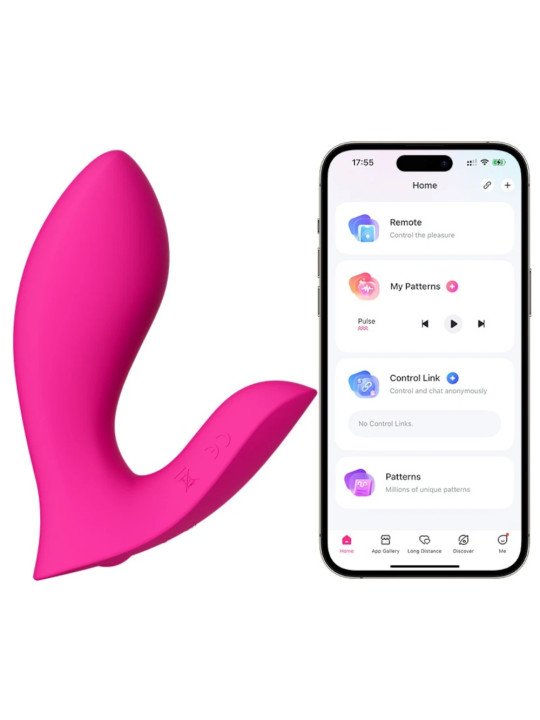 Flexer Stimulateur Clitoris et Point G Connecté Lovense