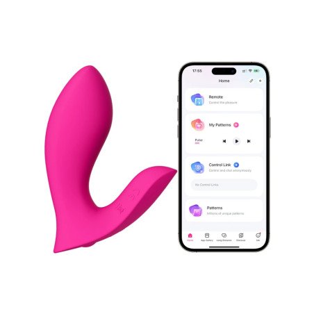 Flexer Stimulateur Clitoris et Point G Connecté Lovense