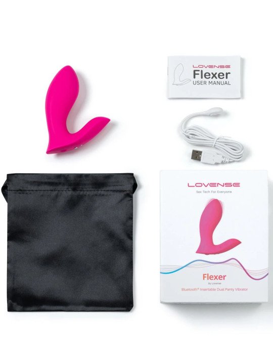 Flexer Stimulateur Clitoris et Point G Connecté Lovense