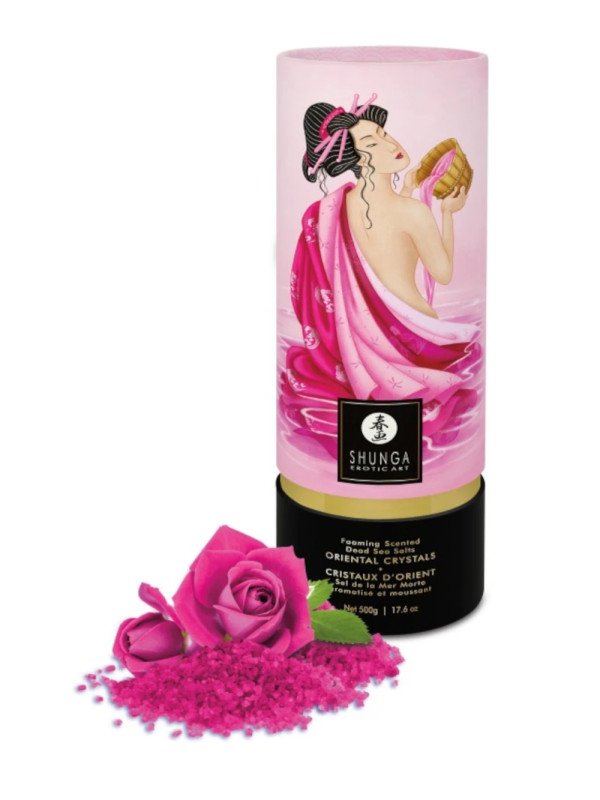 Sel de la Mer Morte pour le Bain Aphrodisia Rose Shunga